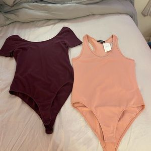 Two bodysuits (CAN BE SOLD SEPARATELY)